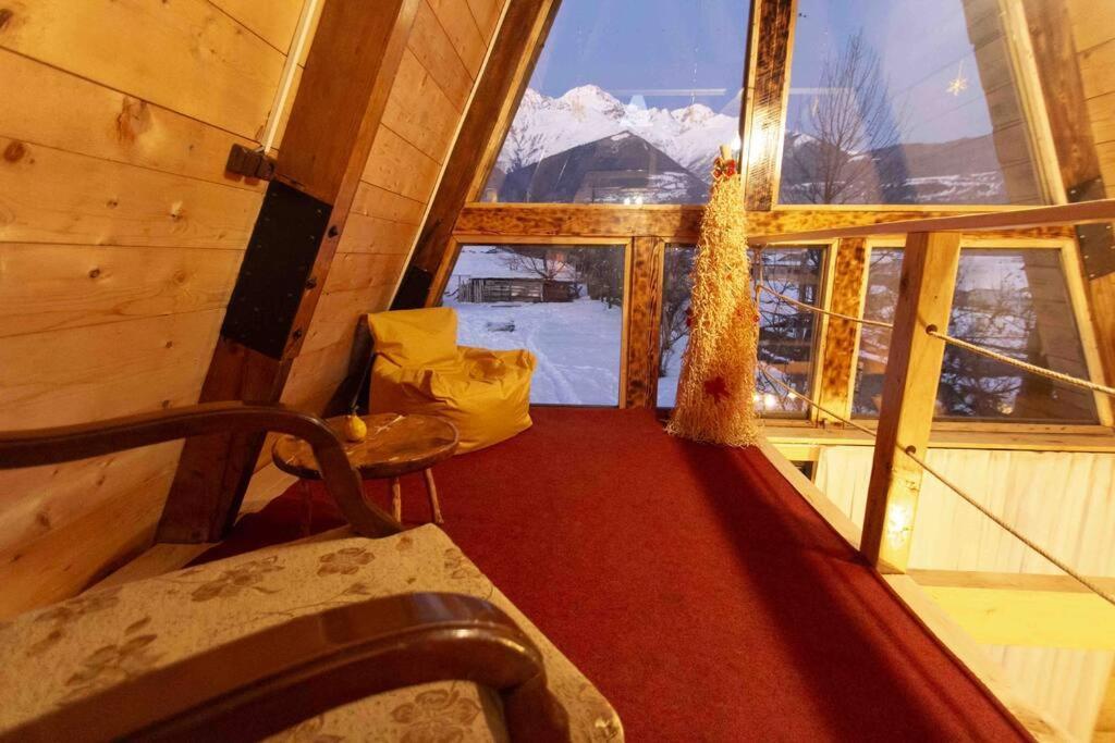 A-Frame Местия Экстерьер фото